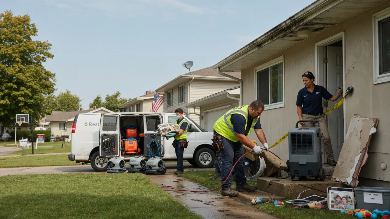 Water Damage Restoration in South Park, PA near me